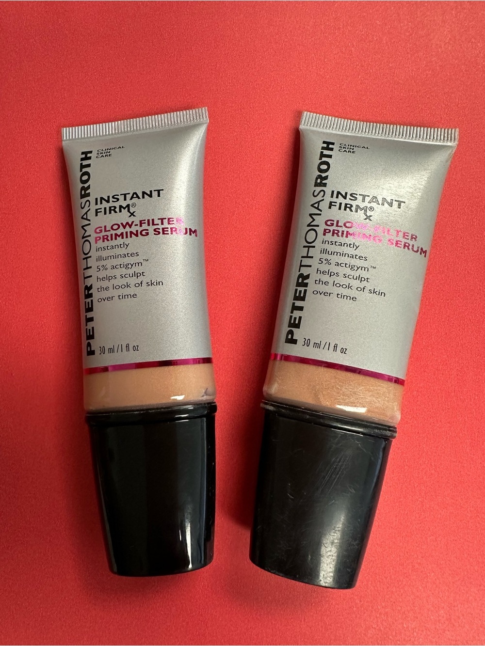Peter Thomas Roth Glow-Filter Priming Serum - one New and One Used